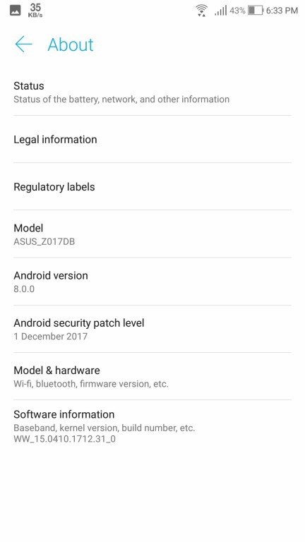 Oreo 來襲：Asus Zenfone 3 正式獲得 Android 8.0 更新；新系統 UI 變得更簡化！ 2
