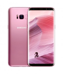 Samsung Galaxy S8 in Rose Pink