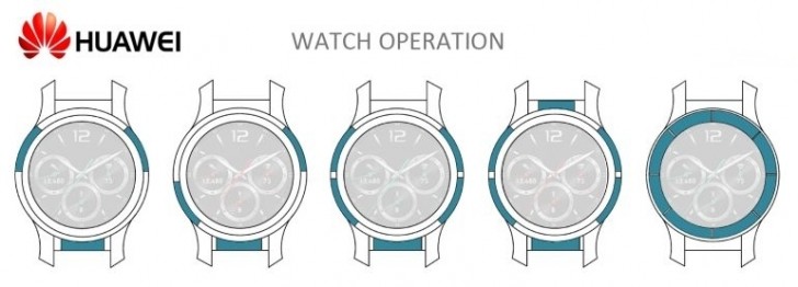 Huawei patents touch-sensitive bezel for smartwatches