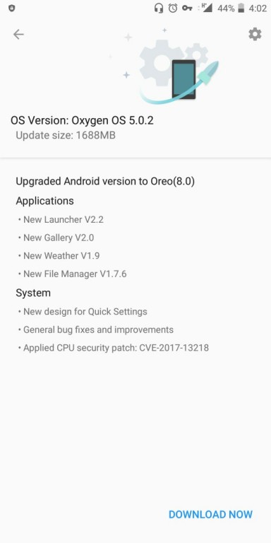 久等的 Oreo：OnePlus 5T 終於迎來 Android 8.0 系統升級！ 1