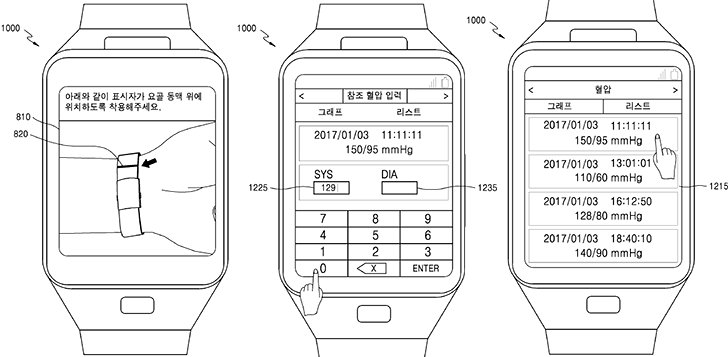 Samsung patents a way for smartwatches to measure blood pressure
