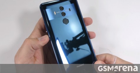 Huawei mate 10 pro bend test