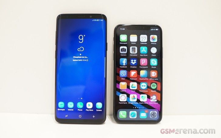 gsmarena phone size comparison
