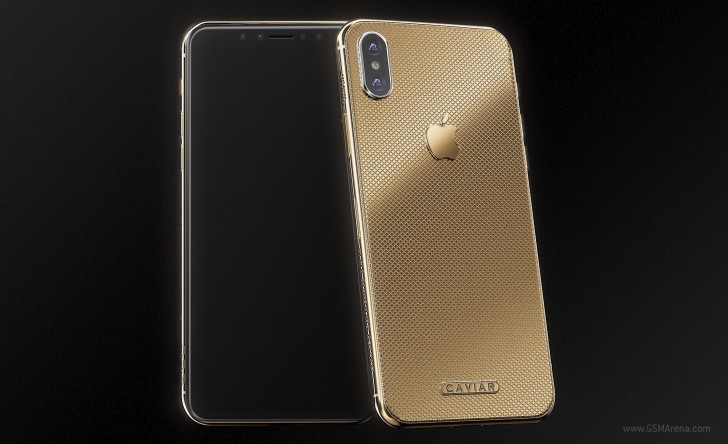 Caviar Will Sell You A Gold Iphone X If You Have A Spare 4 510 Lying Around Gsmarena Com News