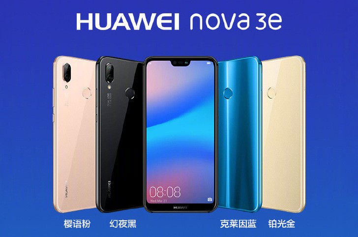 Huawei P20 Lite Goes Official In China As Nova 3e Gsmarena Com News