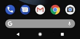 Old Pixel Launcher home