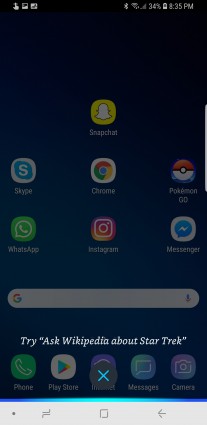 Setting Alexa as the default assistant on Galaxy S9+