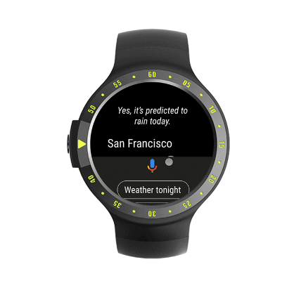 Wear os google assistant voice sale