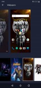 Avengers Edition wallpapers, clock widget and theme