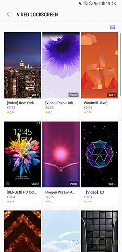 Video Lock Screen From Samsung Galaxy S9 Now Available On Galaxy S8
