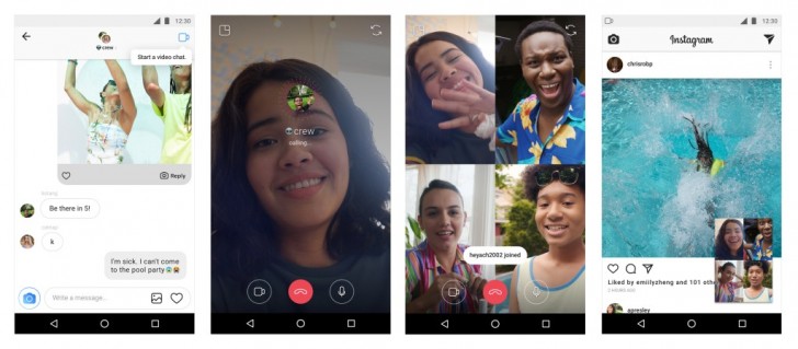 Instagram Adds Group Video Calls A New Explore Section And More Camera Effects Gsmarena Com News