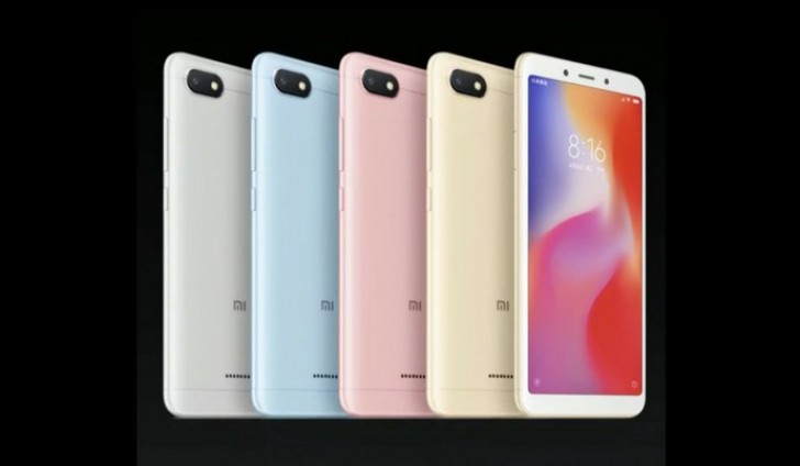 xiaomi redmi 6a 6