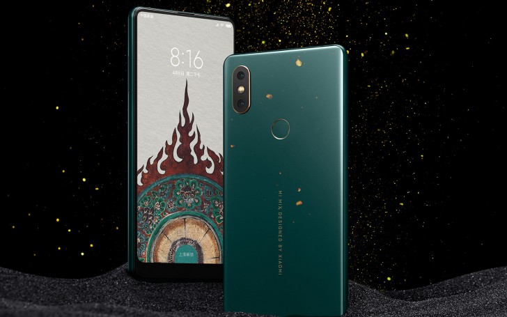 Emerald Green Mi Mix 2S