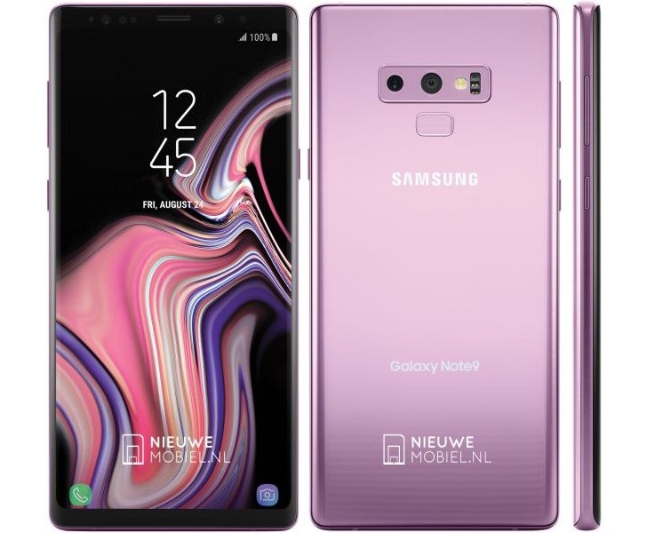 全新粉紫色款式曝光：Samsung Galaxy Note 9 確認會配置 4000 mAh 大電量！ 2