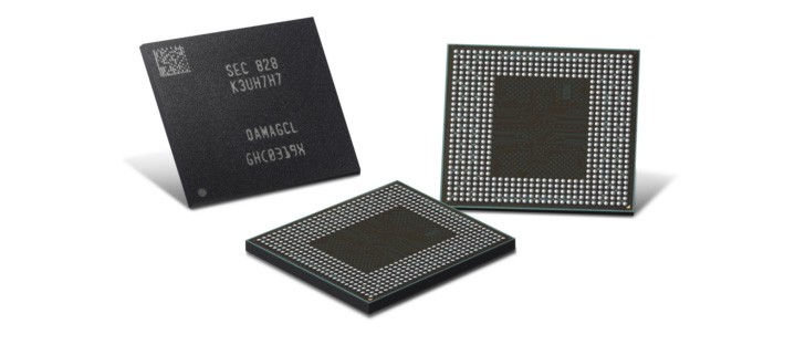 Samsung unveils second-gen LPDDR4X chips with 16 gigabit capacity