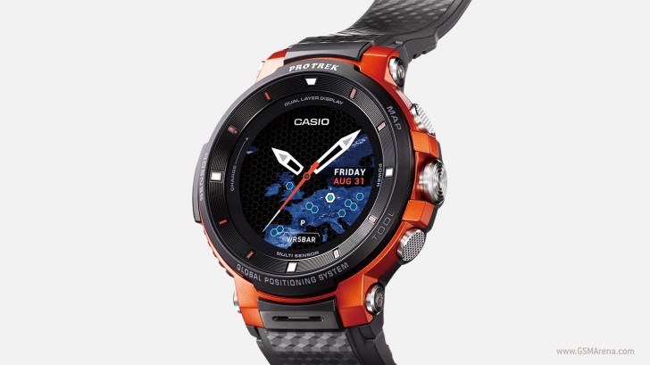 Rugged Casio Pro Trek Smart WSD-F30 