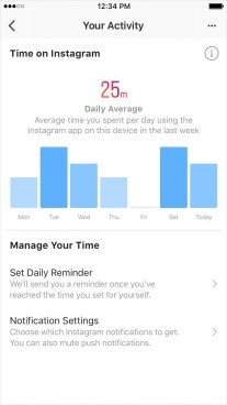 Facebook and Instagram have virtually the same tool for monitoring activity