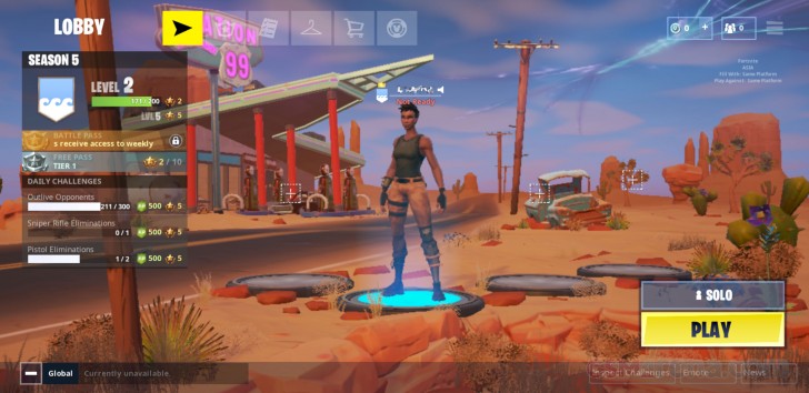 Fortnite for Android (beta) game review - GSMArena.com news - 728 x 354 jpeg 72kB