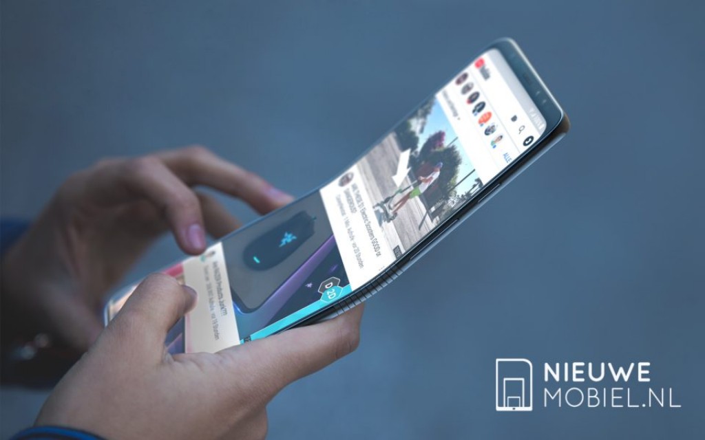 超有未來感：Samsung 首部可折疊手機 Galaxy F 渲染圖曝光；折起時像足一個錢包！ 6