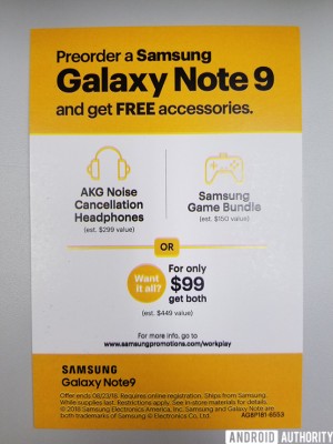 Sprint's pre-order deal for Galaxy Note9 leaks, includes ... - 300 x 400 jpeg 29kB