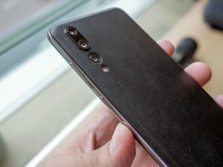 Huawei P20 Pro in Black Leather