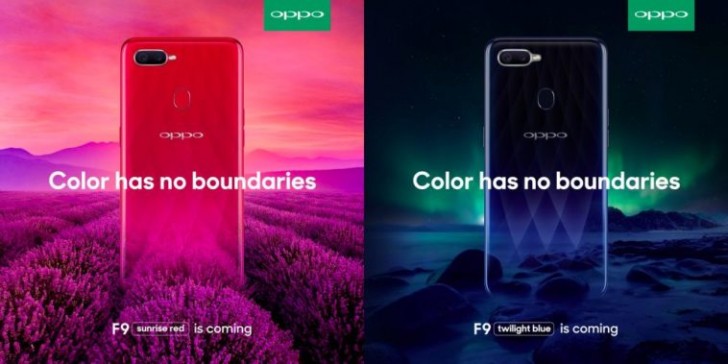 Oppo F9 Official Posters Leaked Ahead August 15 Launch