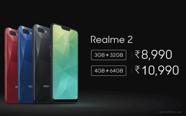 劉海屏、4,230mAh 大電量、SD450 處理器：OPPO 正式發布 Realme 2；售價從 RM526 起！ 5