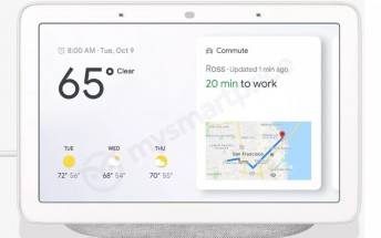 Google Home Hub 7-inch smart display leaks, doesn't have a camera Google Home Hub 7-inch smart display leaks, doesn't have a camera