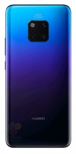 Alleged renders of the Huawei Mate 20 Pro