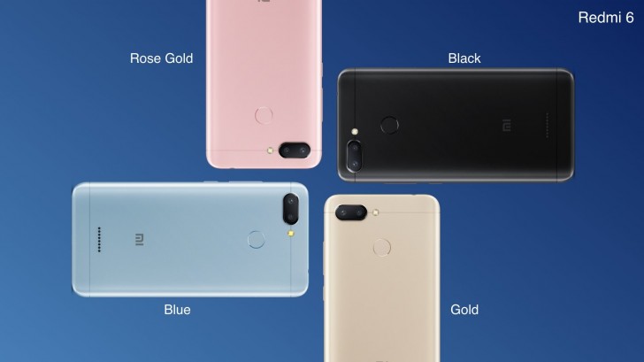 redmi 6 rose gold price