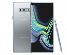 Samsung Galaxy Note9 dalam warna Cloud Silver baru