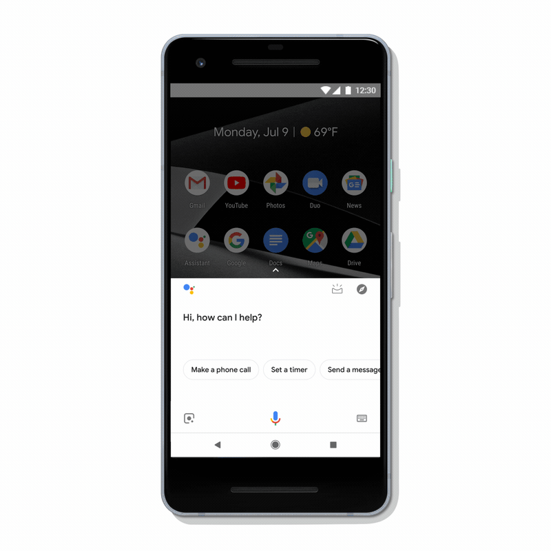 google assistant mobile phone