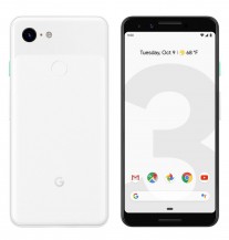 Google Pixel 3 in Clearly White