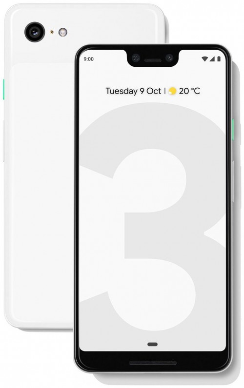 Leaked Pixel 3 Xl Press Image Shows Stock Wallpaper