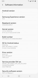 Samsung Experience 10 on Android 9 Pie