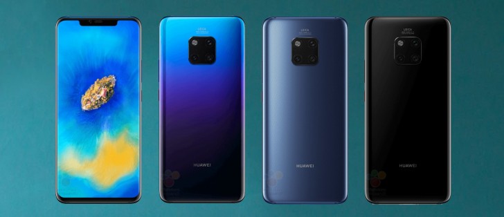 Huawei Mate 20's RAM and storage versions revealed