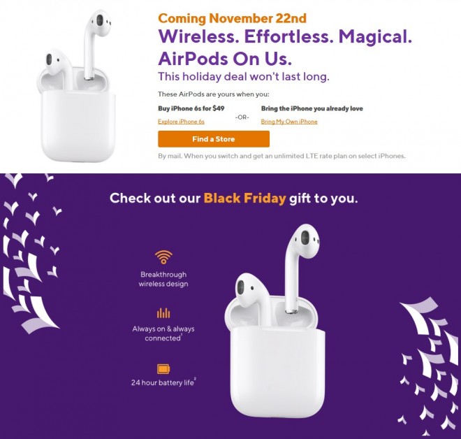 Metro Announces Free Airpods For Black Friday Discounts On Iphones Gsmarena Com News