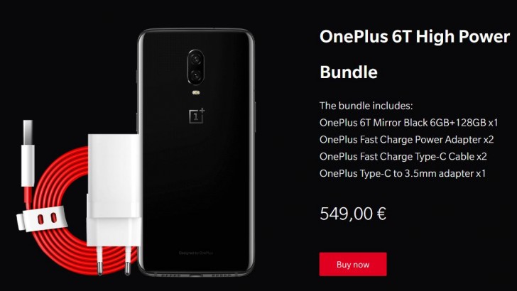 Oneplus 6t Comes With An Additional Fast Charger For Black Friday Gsmarena Com News