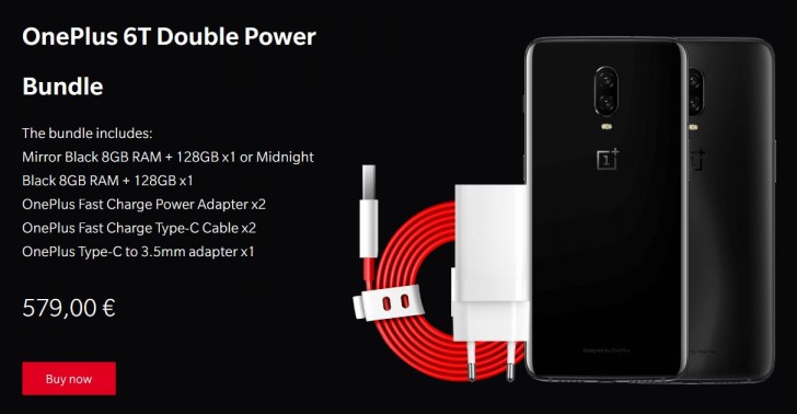 Oneplus 6t Comes With An Additional Fast Charger For Black Friday Gsmarena Com News