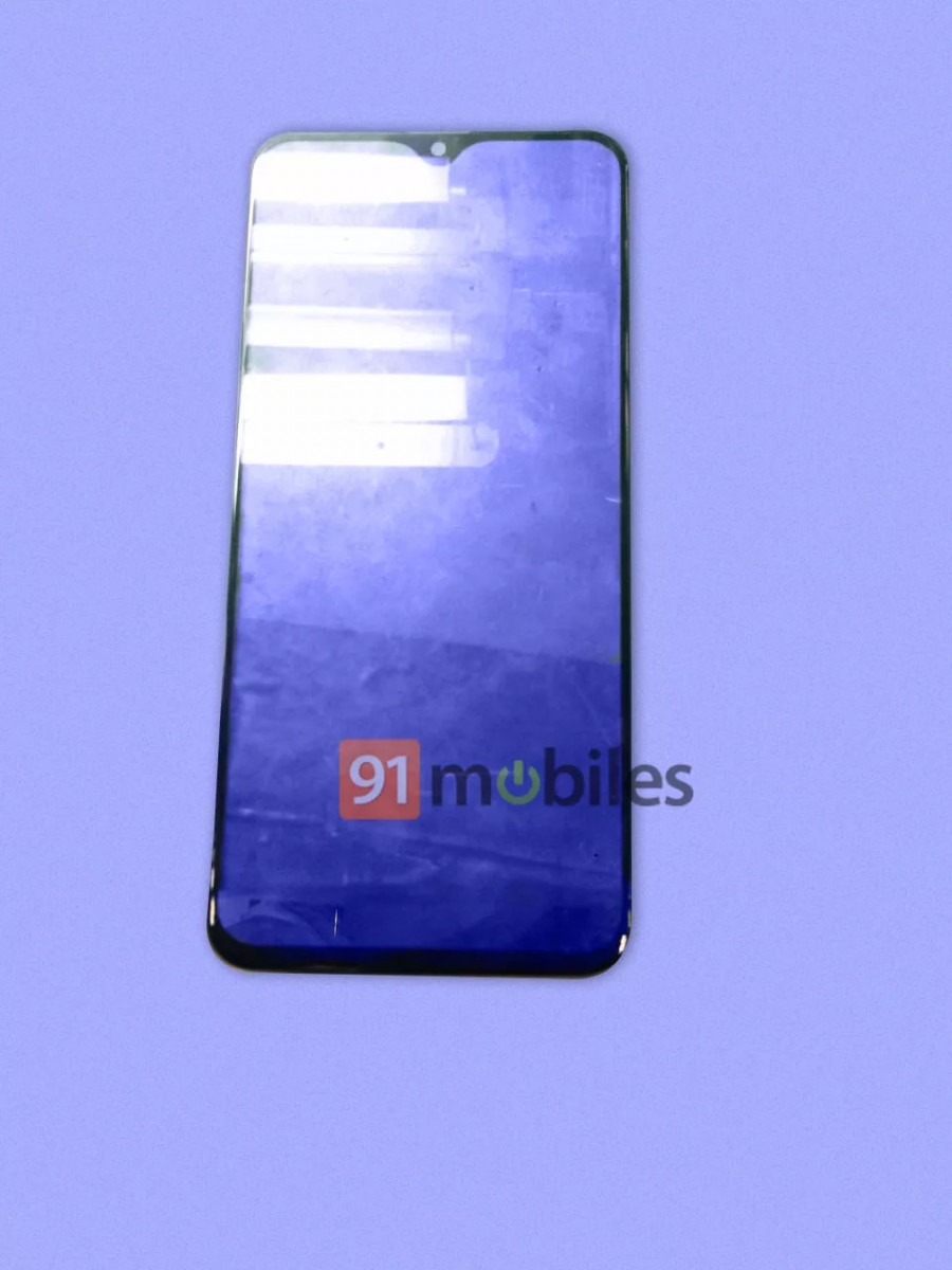 Samsung Galaxy M S Screen Glass Leaks Check Out The Teardrop Notch Gsmarena Com News