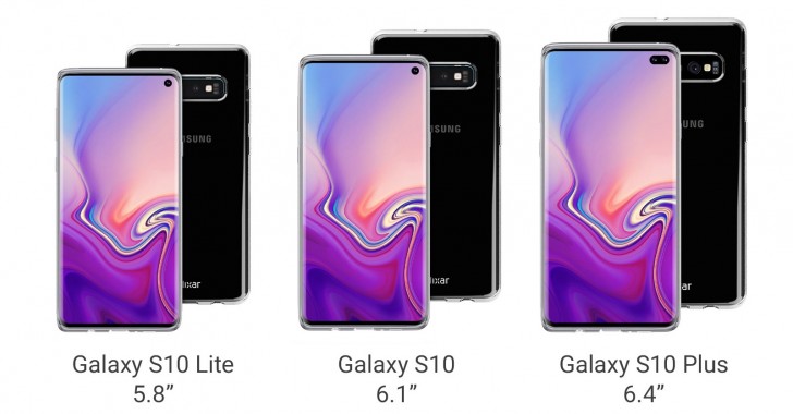 三部 Galaxy S10 系列外形被外殼商再曝光；Galaxy S10+ 四攝鏡頭設計顯霸氣！ 1