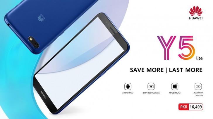 Huawei Unveils Y5 Lite With Android Oreo Go Edition On Board Gsmarena Com News