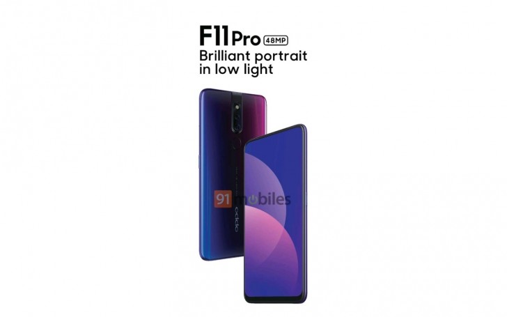 Oppo F11 Pro Reveals Its Colors In New Live Photo Gsmarena Com News