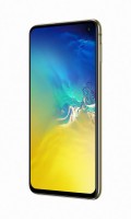 Samsung Galaxy S10e مع قارئ بصمات الأصابع مثبت على الجانب