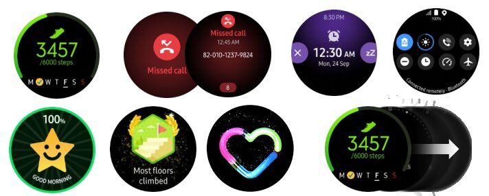 galaxy watch ui