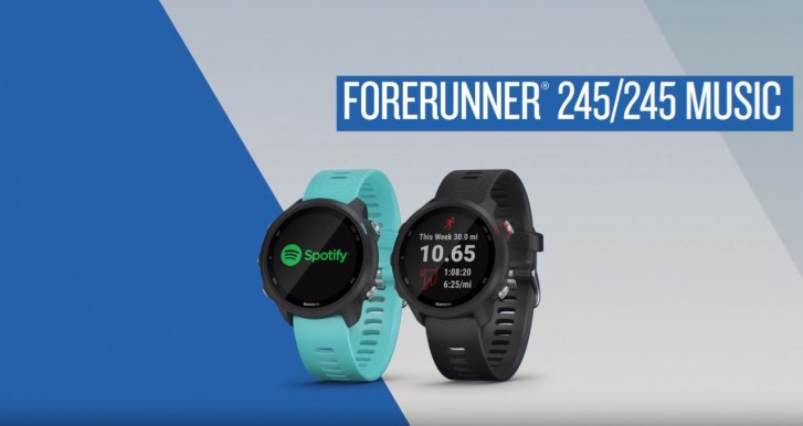 garmin forerunner 245 spotify