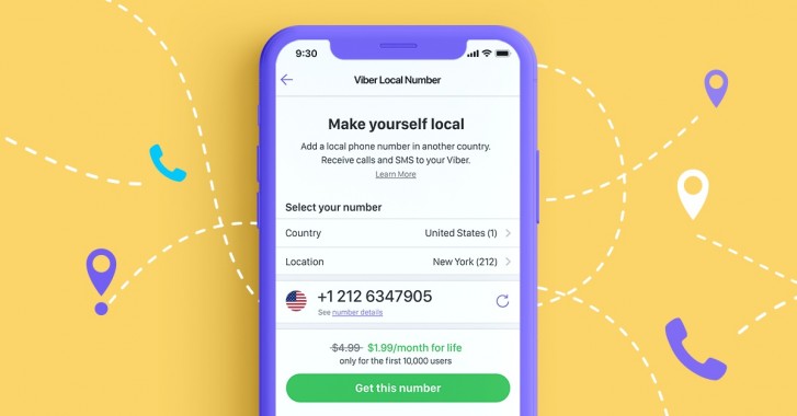 Viber brings virtual local phone numbers for US, Canada ...