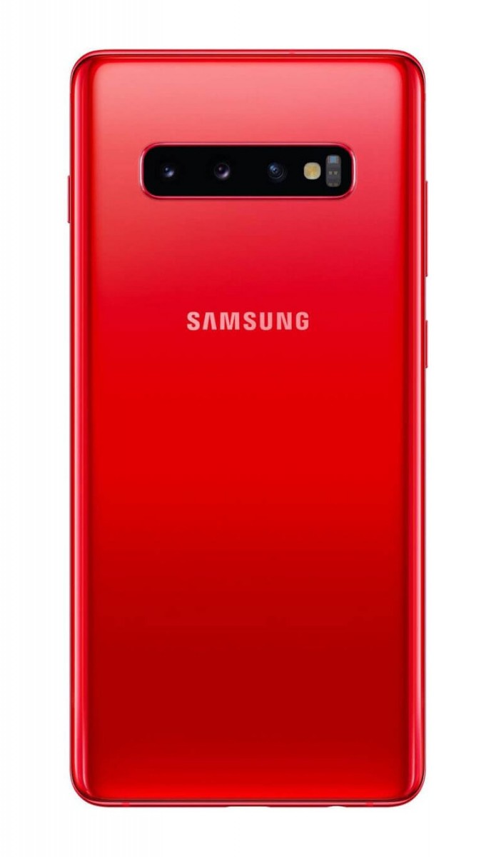 samsung s10 plus red