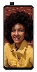 The 16MP selfie pop-up camera uses AI to enhance portraits