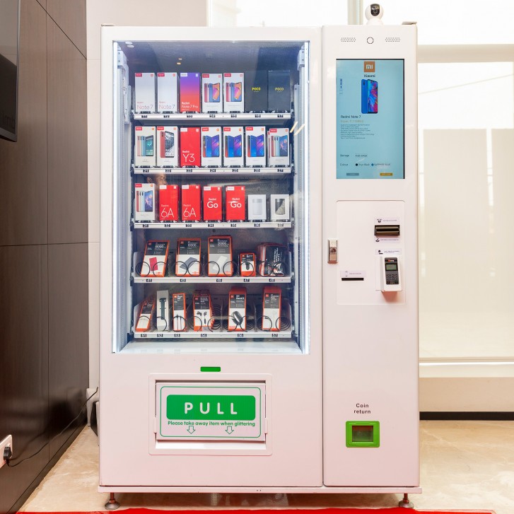 Xiaomi Will Soon Sell Its Products Through Vending Machines In India Gsmarena Com News